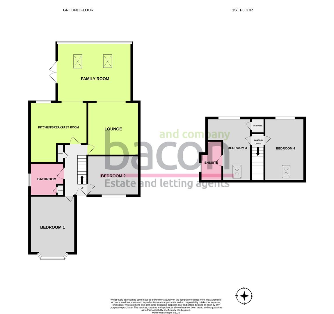 Floor Plan | Chalet - Semi Detached | Vale Walk, Worthing | Sold - Subject to Contract